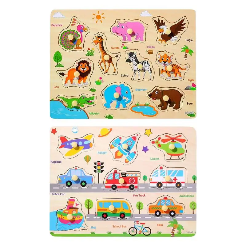 Traffic Animals Shape Toddler Puzzle Wooden Puzzle With Handles For Kids Educational Preschool Peg Puzzles Best Gift For Kids
Traffic Animals Shape Toddler Puzzle Wooden Puzzle With Handles For Kids Educational Preschool Peg Puzzles Best Gift For Kids
