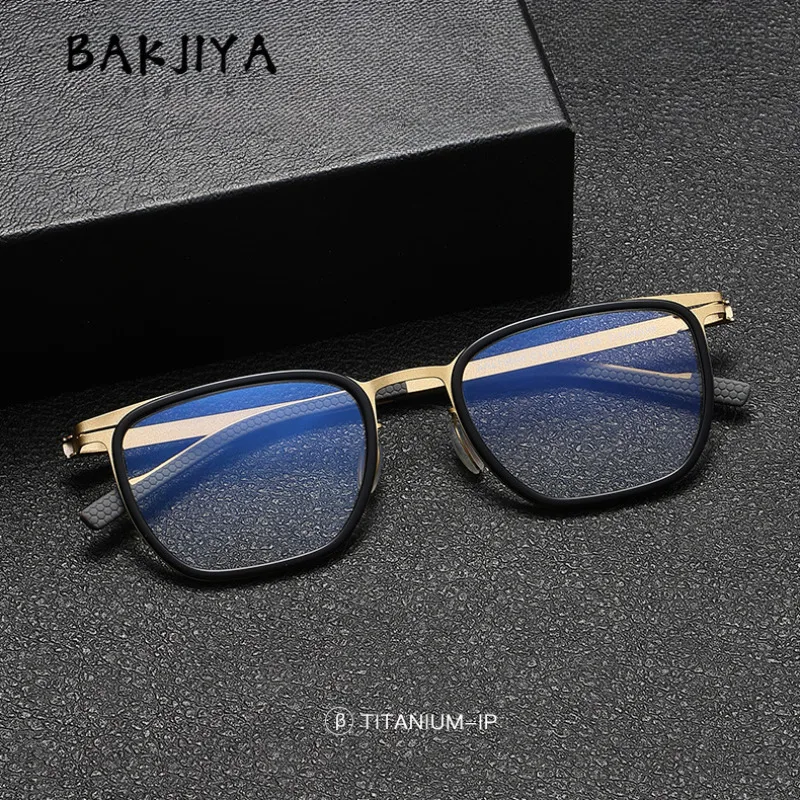 High Quality Screwless Square Eyeglasses Frame Ultra light Pure Titanium Business Men Glasses Frame Women Luxury Brand Eyewear
High Quality Screwless Square Eyeglasses Frame Ultra light Pure Titanium Business Men Glasses Frame Women Luxury Brand Eyewear