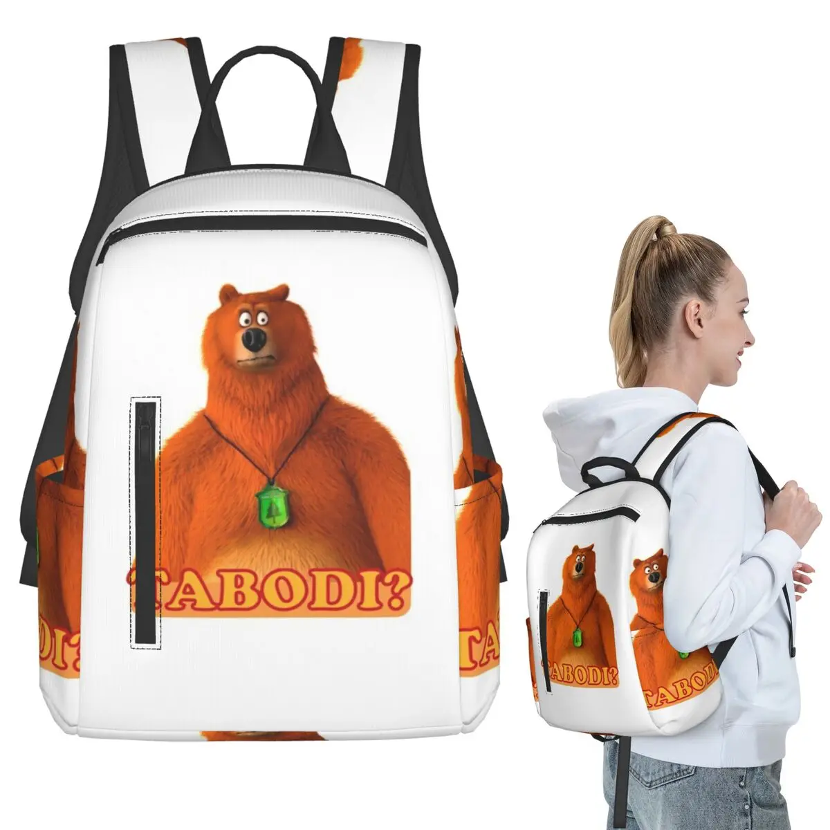 Grizzy And The Lemmings Funny Happy Anxious Asking Bear Cartoon Backpack Student BookBag Children School Bag ComputerMen Women
Grizzy And The Lemmings Funny Happy Anxious Asking Bear Cartoon Backpack Student BookBag Children School Bag ComputerMen Women