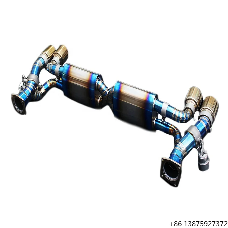 High Quality Titanium Vacuum Valve Catback Exhaust System for 911 996 Turbo 3.6 1997-2005 Tuning Exhaust Pipe Muffler
High Quality Titanium Vacuum Valve Catback Exhaust System for 911 996 Turbo 3.6 1997-2005 Tuning Exhaust Pipe Muffler