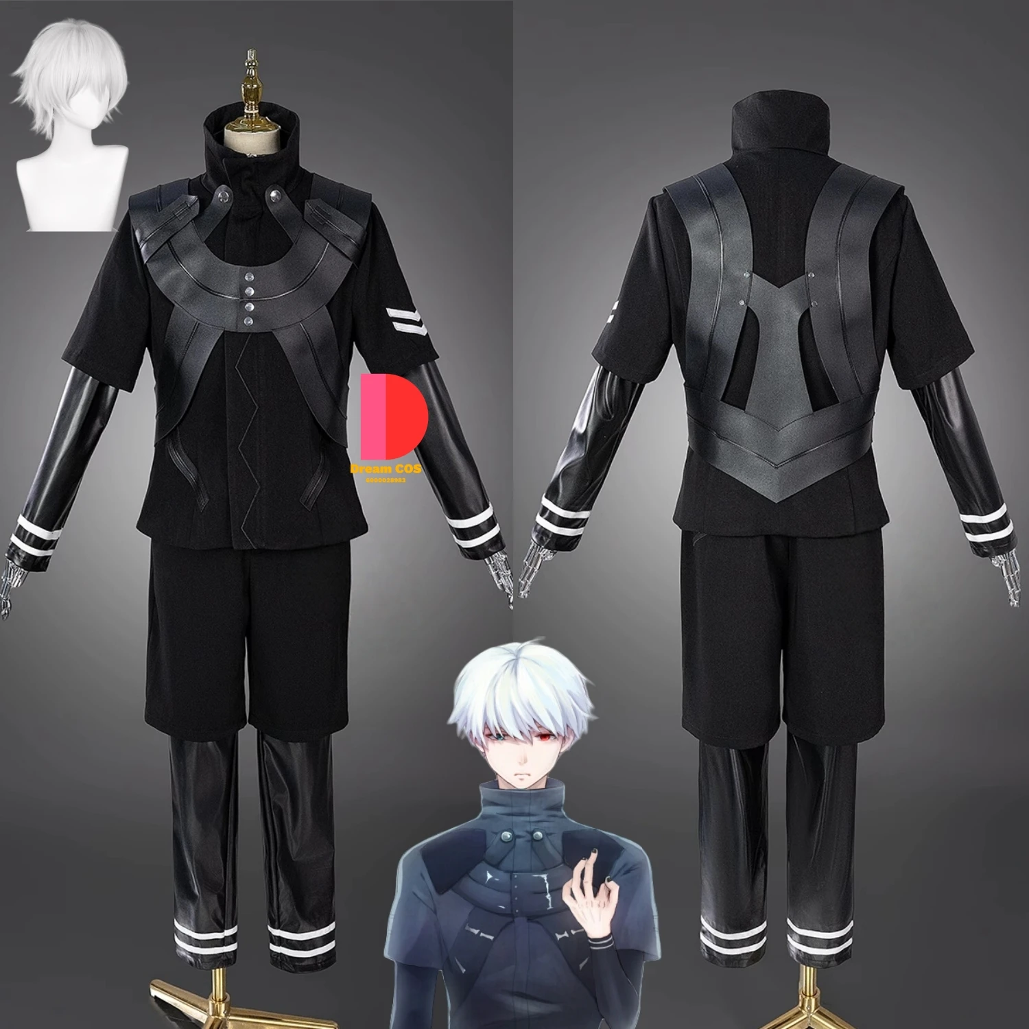 Hot Japanese Anime Ken Kaneki Cosplay Costume Fashion Role Play Black Battle Suit for Men High Quality Comic Con Party Clothes
Hot Japanese Anime Ken Kaneki Cosplay Costume Fashion Role Play Black Battle Suit for Men High Quality Comic Con Party Clothes