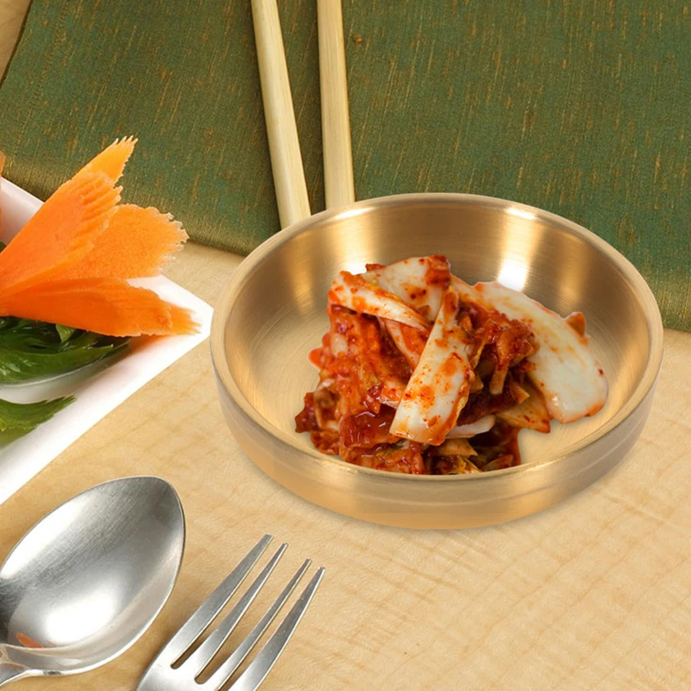 3pcs Stainless Steel Dipping Dish 9Cm Golden Korean Style Sauce Ramekin For Sushi Condiment Seasoning Small Serving Bowl Kitchen
3pcs Stainless Steel Dipping Dish 9Cm Golden Korean Style Sauce Ramekin For Sushi Condiment Seasoning Small Serving Bowl Kitchen