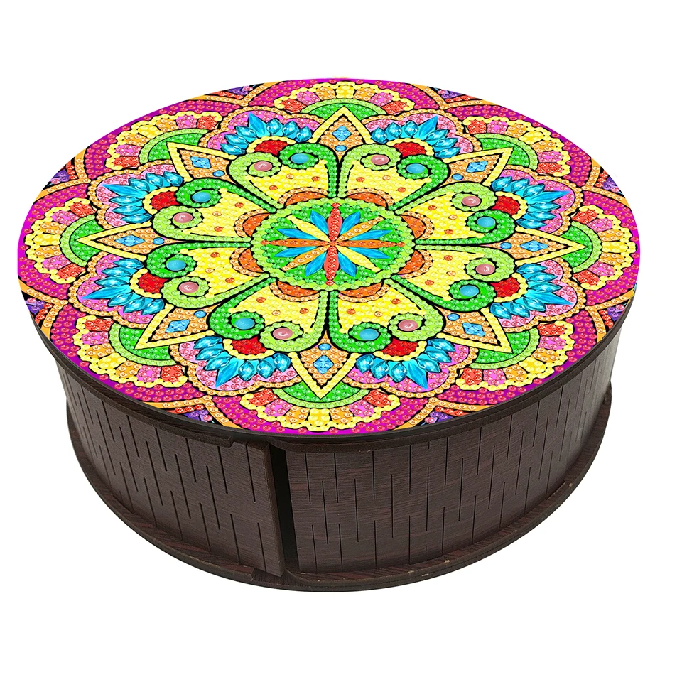 2025 креативная алмазная живопись «сделай сам», новая коллекция, деревянная шкатулка, круглая мандала для хранения, большая вместительная шкатулка для ювелирных изделий
2025 креативная алмазная живопись «сделай сам», новая коллекция, деревянная шкатулка, круглая мандала для хранения, большая вместительная шкатулка для ювелирных изделий