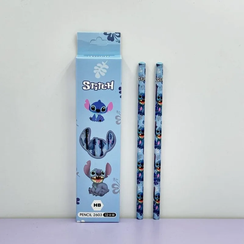 12Pcs Disney Stitch Pencil Kawaii Cartoon Lilo & Stitch Good-looking Boxed Pencil Office School Supplies Painting Tools Gifts
12Pcs Disney Stitch Pencil Kawaii Cartoon Lilo & Stitch Good-looking Boxed Pencil Office School Supplies Painting Tools Gifts