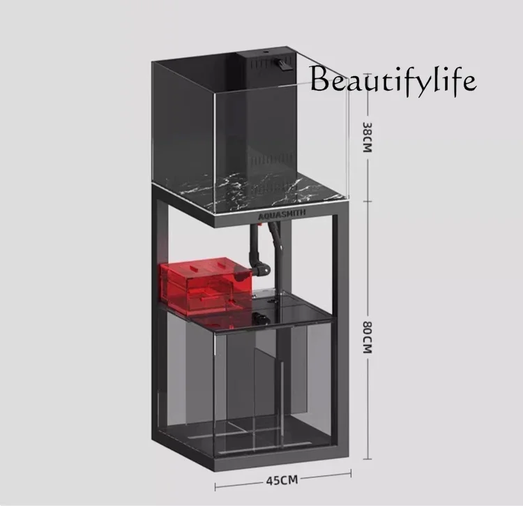 V Water-free New Bottom Filter Fish Tank Ultra-white Glass Living Room Household Small Industrial Wind Goldfish Aquarium
V Water-free New Bottom Filter Fish Tank Ultra-white Glass Living Room Household Small Industrial Wind Goldfish Aquarium