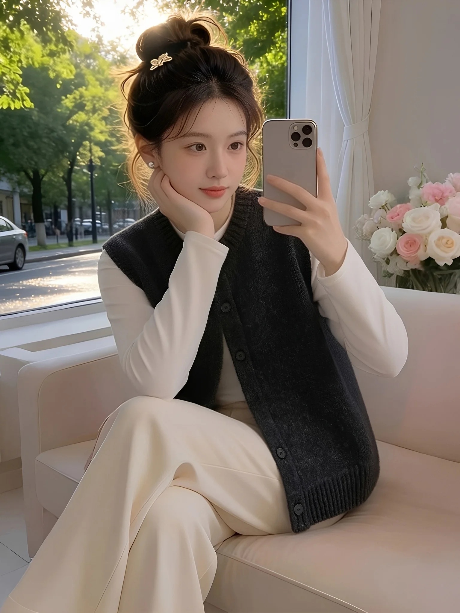Women's Knitted Vest 2026 New Style Casual Versatile Simple Design Spring Autumn Outerwear Fashion Trend Matching Top
Women's Knitted Vest 2026 New Style Casual Versatile Simple Design Spring Autumn Outerwear Fashion Trend Matching Top