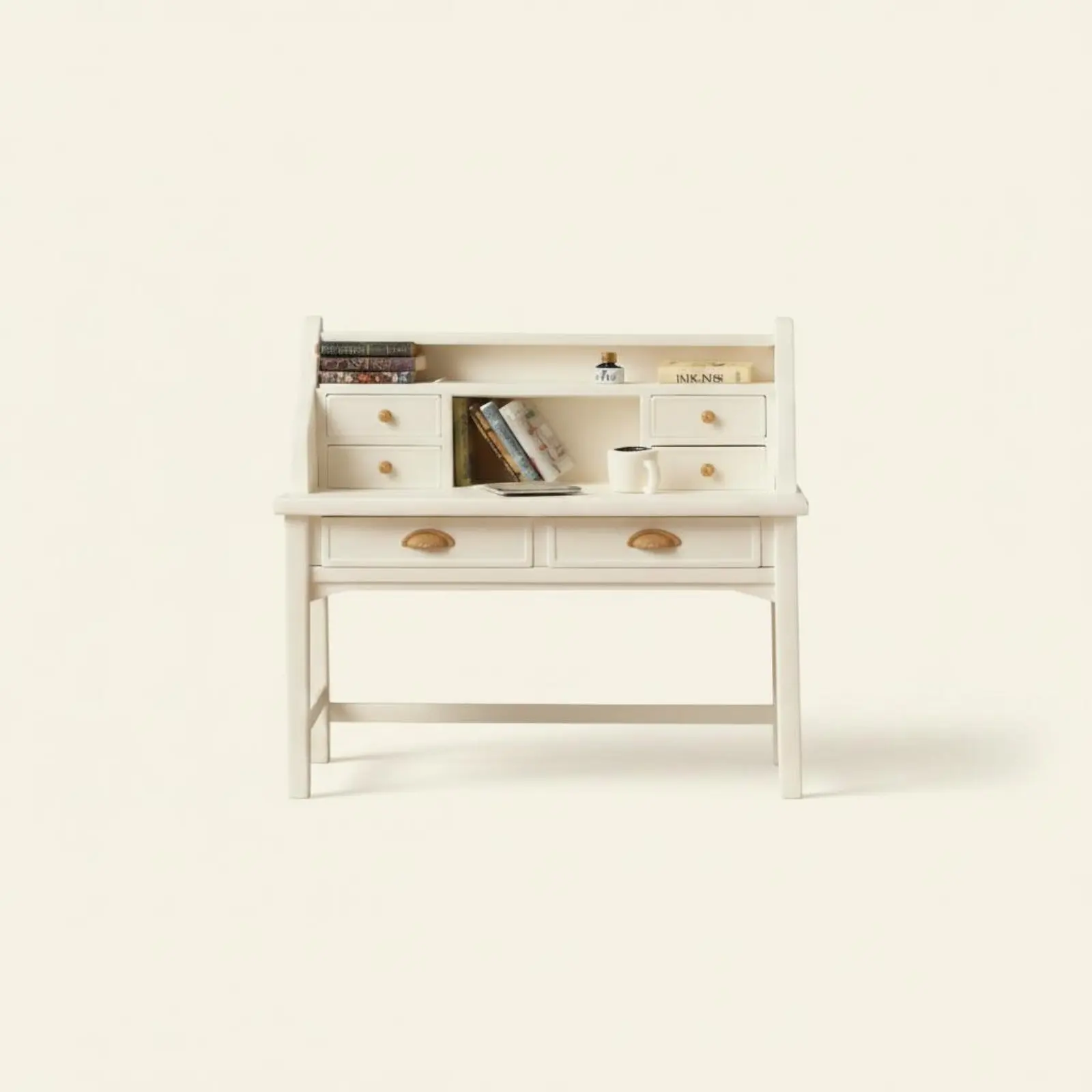 Miniature Display Cabinet Desk Compact Size Dollhouse Study Desk Toy Furniture Lightweight Long-Lasting Material
Miniature Display Cabinet Desk Compact Size Dollhouse Study Desk Toy Furniture Lightweight Long-Lasting Material