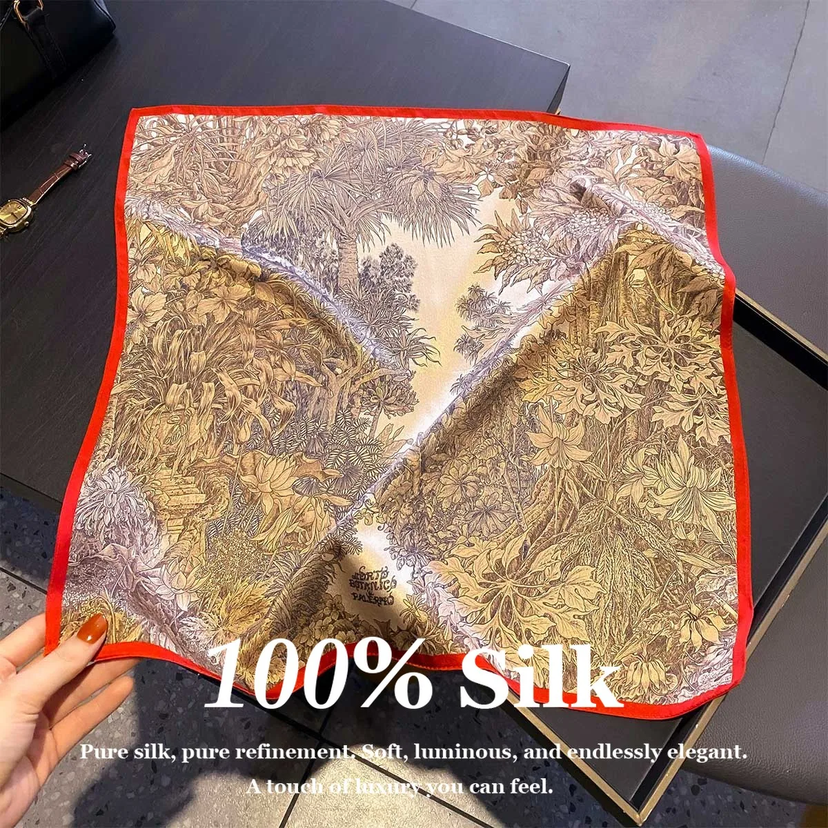 Elegant 53x53cm 100% Mulberry Silk Scarf Women Square Neck Scarf Luxury Brand Hair Bandana Small Head Scarf Foulard Shawl Wraps
Elegant 53x53cm 100% Mulberry Silk Scarf Women Square Neck Scarf Luxury Brand Hair Bandana Small Head Scarf Foulard Shawl Wraps
