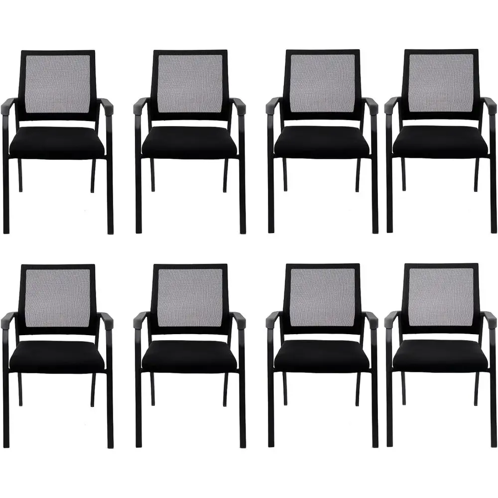 Ergonomic Lumbar Support Arm Chair, Thick Cushion, Ideal for Waiting Rooms, Offices, Schools, Churches, Conferences, Black, 8-Pa
Ergonomic Lumbar Support Arm Chair, Thick Cushion, Ideal for Waiting Rooms, Offices, Schools, Churches, Conferences, Black, 8-Pa