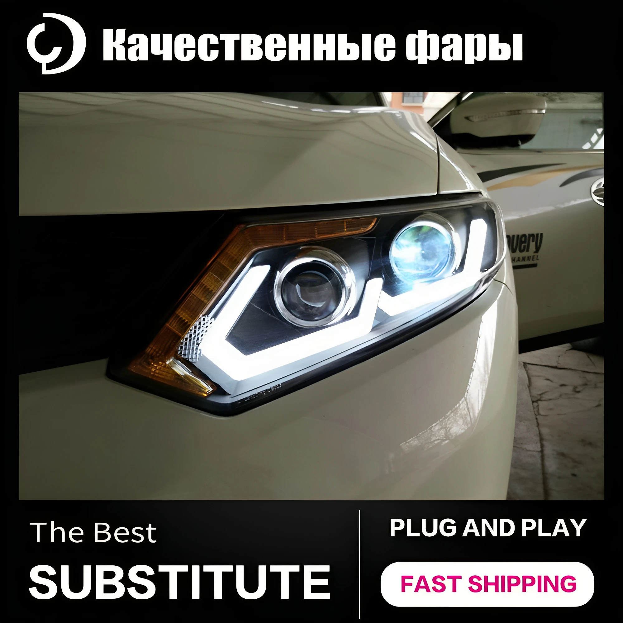 Cars Headlight For Nissan X-Trail Xtrail 2014-2017 Headlights LED DRL Running lights Bi-Xenon Beam Fog lights angel eyes Auto
Cars Headlight For Nissan X-Trail Xtrail 2014-2017 Headlights LED DRL Running lights Bi-Xenon Beam Fog lights angel eyes Auto