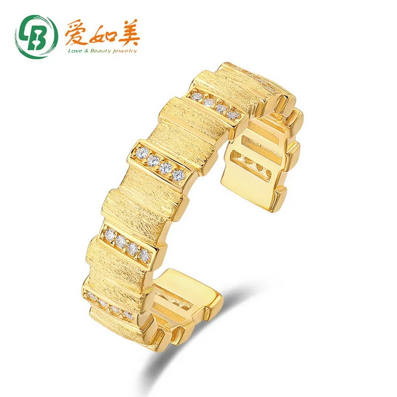 Light Luxury High-end Brushed 18K Gold PT950 Platinum Silver Plated 7-layer Gold Diamond Ring with Exquisite Niche Design
Light Luxury High-end Brushed 18K Gold PT950 Platinum Silver Plated 7-layer Gold Diamond Ring with Exquisite Niche Design
