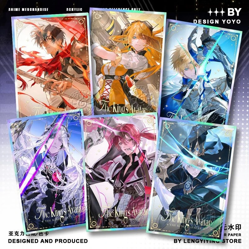 Huang Shaotian Su Mucheng Ye Xiu The King’s Avatar Anime Double Flash Acrylic Colored Paper Signature Board Game Signature Card
Huang Shaotian Su Mucheng Ye Xiu The King’s Avatar Anime Double Flash Acrylic Colored Paper Signature Board Game Signature Card