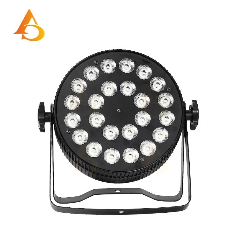 DMX 24x18w RGBWA UV 6in1 Aluminum LED Par Light Slim Flat Par Light DMX512 Par UV Professional Stage Lighting Equipment
DMX 24x18w RGBWA UV 6in1 Aluminum LED Par Light Slim Flat Par Light DMX512 Par UV Professional Stage Lighting Equipment