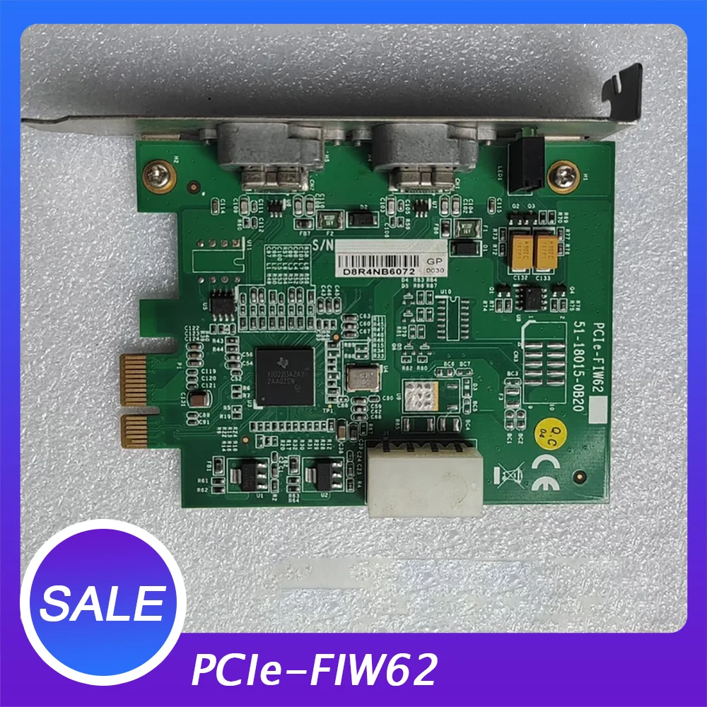 Карта видеозахвата 1394A PCIe-FIW62 51-18015-0B20
Карта видеозахвата 1394A PCIe-FIW62 51-18015-0B20