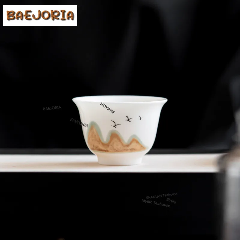 2pc/lot Mutton Fat Jade Porcelain Teacup Luxury Tea Bowl Cup For Tea Tea-tasting Meditation Cup Jianzhan Cups Tea Services 45ml
2pc/lot Mutton Fat Jade Porcelain Teacup Luxury Tea Bowl Cup For Tea Tea-tasting Meditation Cup Jianzhan Cups Tea Services 45ml