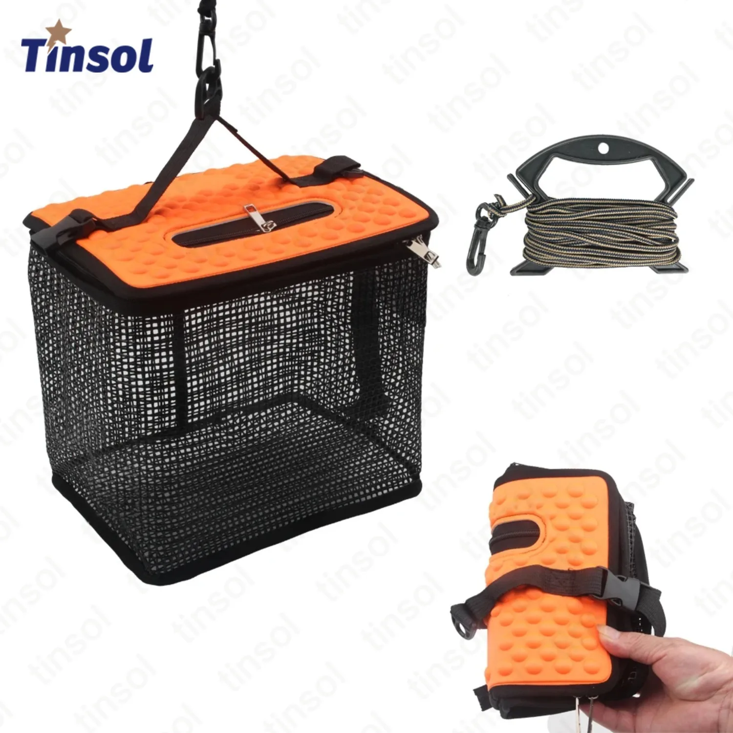 TINSOL Floating Fish Basket Fish Basket Caught Fish Foldable Fishing Holder Minnow Bucket Portable Collapsible Mesh Fishing Bait
TINSOL Floating Fish Basket Fish Basket Caught Fish Foldable Fishing Holder Minnow Bucket Portable Collapsible Mesh Fishing Bait