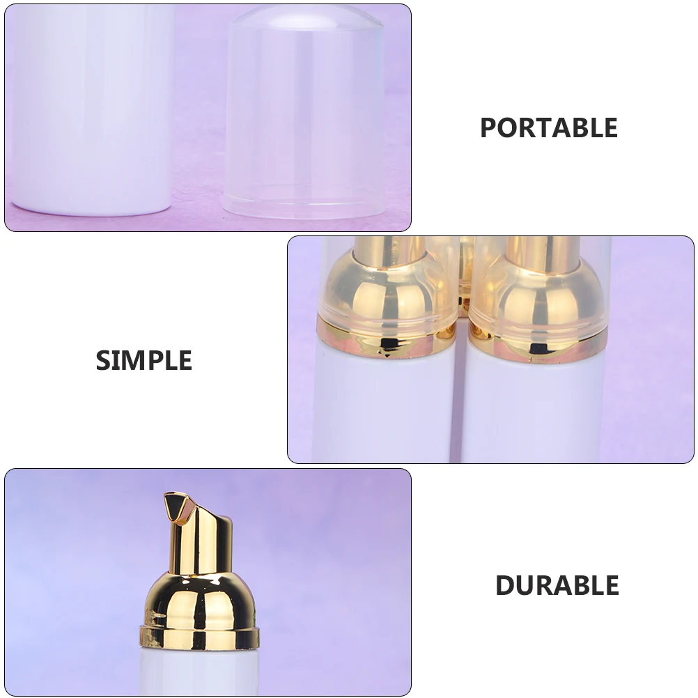 4Pcs 60ml Leak Proof Foaming Bottles Portable Travel Dispenser For Body Wash Conditioner
4Pcs 60ml Leak Proof Foaming Bottles Portable Travel Dispenser For Body Wash Conditioner