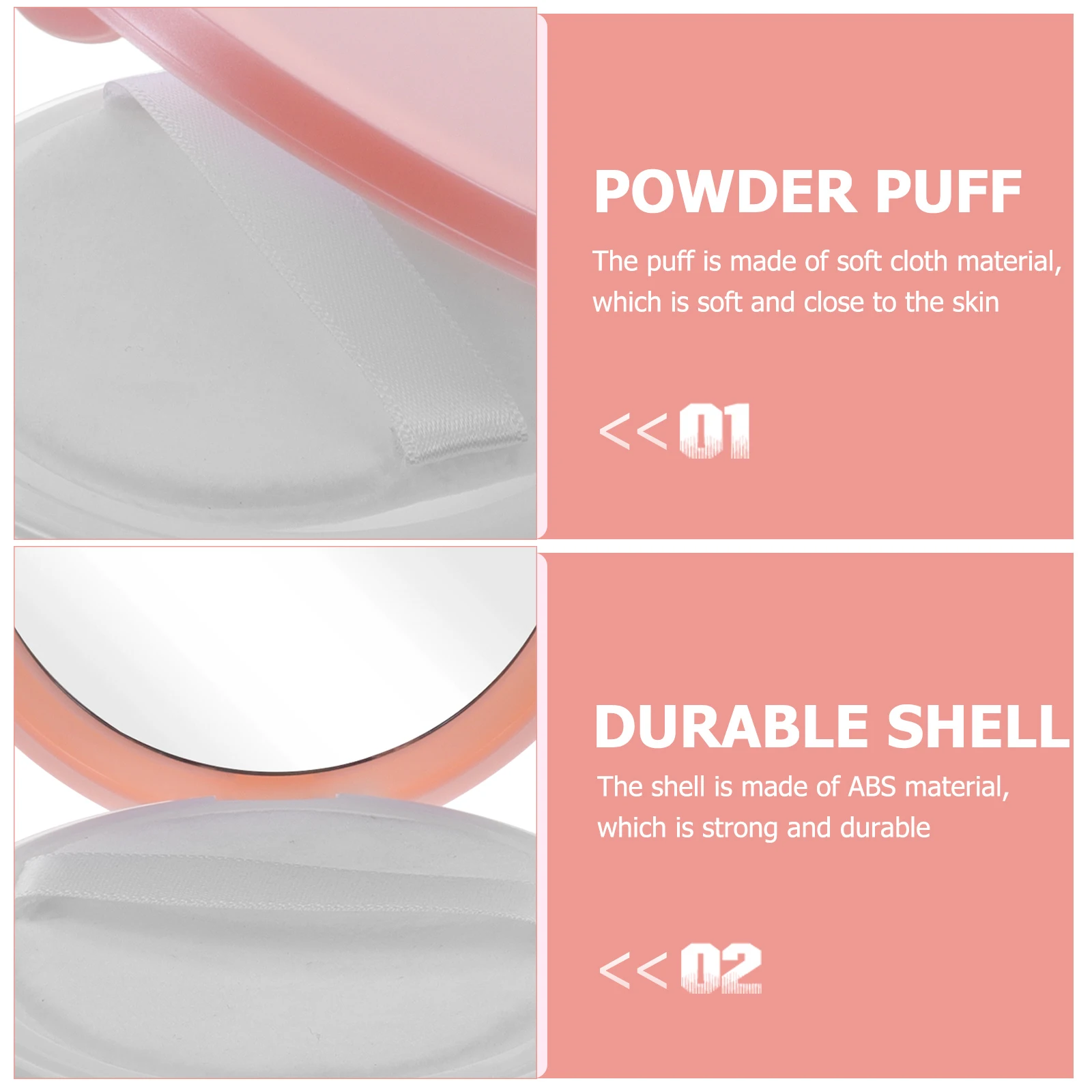 2Pcs Loose Powder Box Portable Makeup Powder Container with Mirror Clear View Design for Cosmetics Storage Reusable Empty Case
2Pcs Loose Powder Box Portable Makeup Powder Container with Mirror Clear View Design for Cosmetics Storage Reusable Empty Case