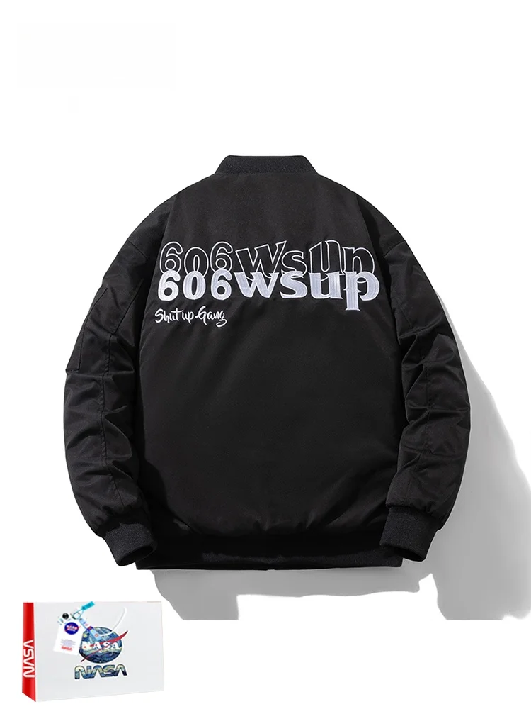 Ретро-японская утепленная хлопковая бейсбольная куртка-бомбер для мужчин и женщин, повседневная куртка-пилот для пар, осень-зима
Ретро-японская утепленная хлопковая бейсбольная куртка-бомбер для мужчин и женщин, повседневная куртка-пилот для пар, осень-зима