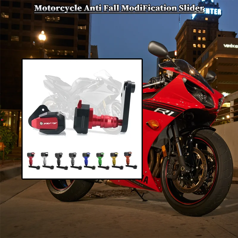 For YAMAHA YZFR1 YZF-R1 YZF R1 2009-2014 2013 2012 Motorcycle Falling Protection Frame Slider Fairing Guard Crash Pad Protector
For YAMAHA YZFR1 YZF-R1 YZF R1 2009-2014 2013 2012 Motorcycle Falling Protection Frame Slider Fairing Guard Crash Pad Protector
