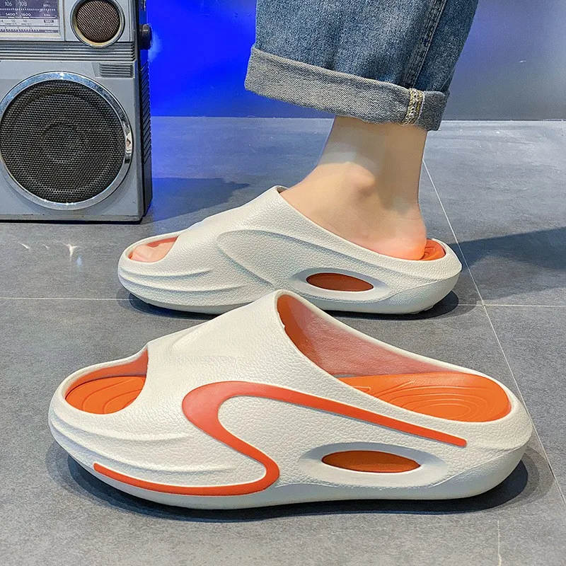 Summer Men Soft Air Cushion Casual Slippers EVA Extra-thick Sole Sandals Fashion Outdoor Beach Anti-Slip Flip-Flops Men Sandals
Summer Men Soft Air Cushion Casual Slippers EVA Extra-thick Sole Sandals Fashion Outdoor Beach Anti-Slip Flip-Flops Men Sandals