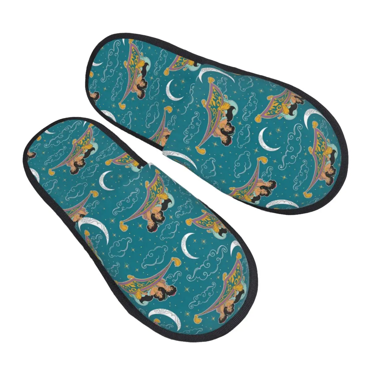 Custom Aladdin House Slippers Women Comfy Memory Foam Cartoon Slip On Spa Slipper Shoes
Custom Aladdin House Slippers Women Comfy Memory Foam Cartoon Slip On Spa Slipper Shoes
