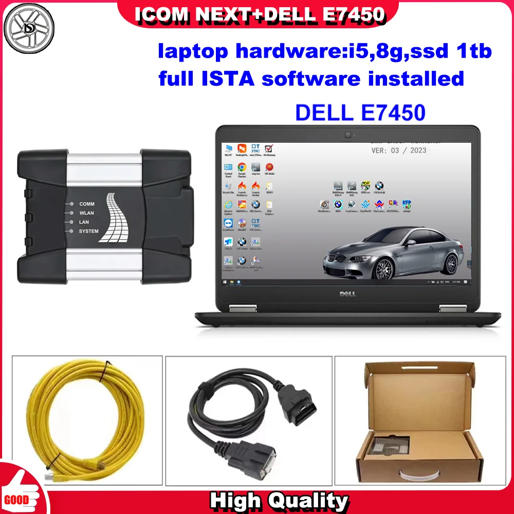 2025 ДЛЯ BMW ICOM NEXT Диагностический инструмент PRO Программное обеспечение для автоматического сканера EXPERT MODE SSD 1 ТБ Ноутбук DELL E7450 I5 Полный набор Готов к использованию
2025 ДЛЯ BMW ICOM NEXT Диагностический инструмент PRO Программное обеспечение для автоматического сканера EXPERT MODE SSD 1 ТБ Ноутбук DELL E7450 I5 Полный набор Готов к использованию