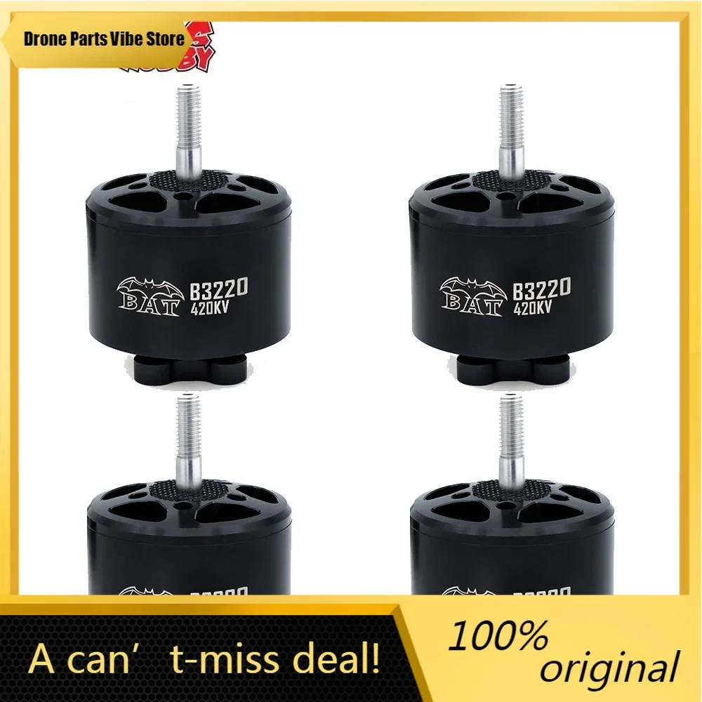 Fy4PCS/lot SURPASS Hobby B3220 420KV 660KV Brushless Motor Compatible 9-10 inch propeller for RC FPV Long Range Drone
Fy4PCS/lot SURPASS Hobby B3220 420KV 660KV Brushless Motor Compatible 9-10 inch propeller for RC FPV Long Range Drone