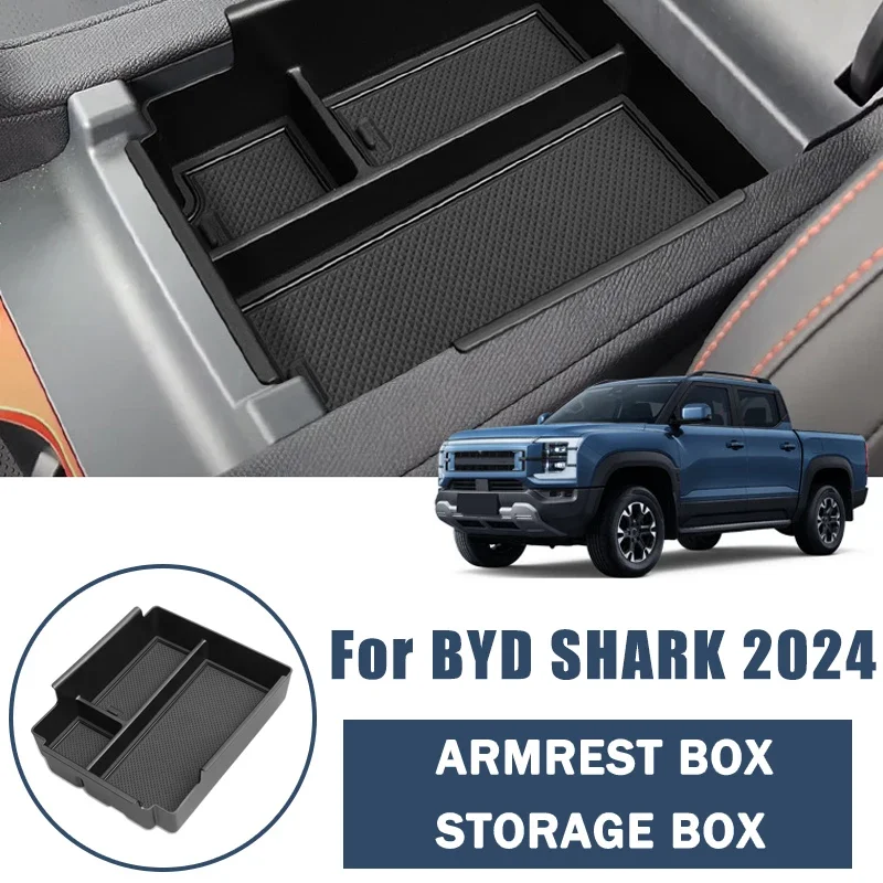 For BYD SHARK 2024 Pickup Trucks Armrest Box Storage Box Stowing Tidying Organizer Box Interior Accessories Supplies
For BYD SHARK 2024 Pickup Trucks Armrest Box Storage Box Stowing Tidying Organizer Box Interior Accessories Supplies