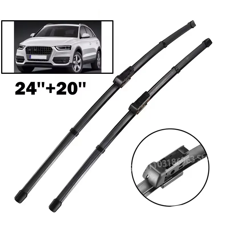 Wiper LHD Front Wiper Blades For Audi Q3 MK1 2011 - 2017 Windshield Windscreen Clean Window Rain Brushes 24"+20"
Wiper LHD Front Wiper Blades For Audi Q3 MK1 2011 - 2017 Windshield Windscreen Clean Window Rain Brushes 24"+20"