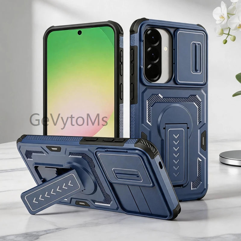 GalaxyA57 5G Military Grade Armor Case For Samsung Galaxy A57 A 57 Heavy Duty Kickstand Slide Camera Cover For Samsung A57 Cases
GalaxyA57 5G Military Grade Armor Case For Samsung Galaxy A57 A 57 Heavy Duty Kickstand Slide Camera Cover For Samsung A57 Cases