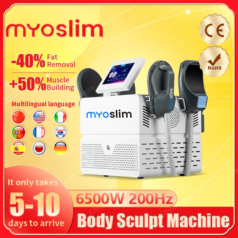 Myoslim RF NEO Slimming Machine EMS Body Sculpting Fat Burning EMSSLIM Nova Weight Loss Electromagnetic Muscle
Myoslim RF NEO Slimming Machine EMS Body Sculpting Fat Burning EMSSLIM Nova Weight Loss Electromagnetic Muscle