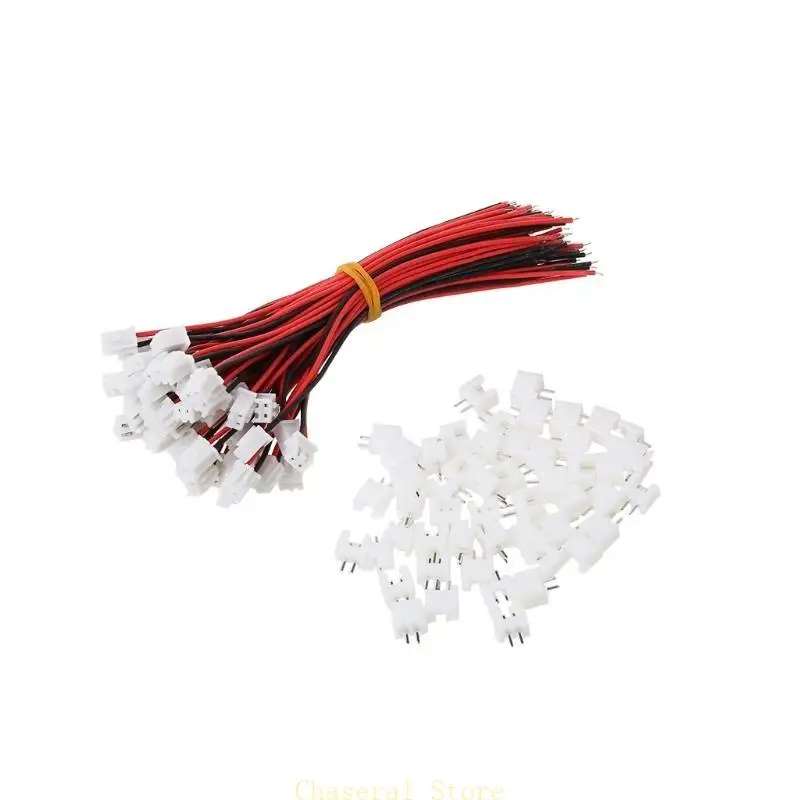 E7CE 50 Sets JST XH 2.5-2 Pin Battery Connector Plug Female & Male with 120MM Wire
E7CE 50 Sets JST XH 2.5-2 Pin Battery Connector Plug Female & Male with 120MM Wire