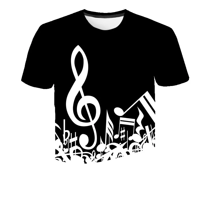 2023 New Summer Music Notes Funny Printed T Shirt Men Women Summer Music Short Sleeve T-shirts Casual Individuality Tops Tee
2023 New Summer Music Notes Funny Printed T Shirt Men Women Summer Music Short Sleeve T-shirts Casual Individuality Tops Tee