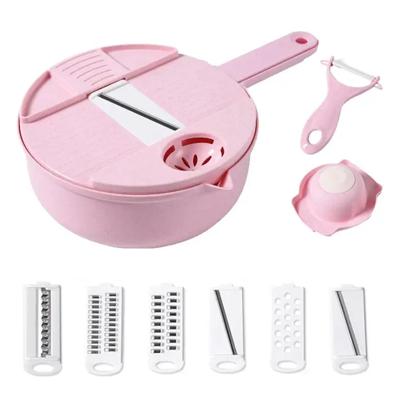 Multifunctional Vegetable Slicer Potato Peeler Carrot Onion Grater With Strainer Vegetable Cutter 12 In1 Kitchen-A57M
Multifunctional Vegetable Slicer Potato Peeler Carrot Onion Grater With Strainer Vegetable Cutter 12 In1 Kitchen-A57M
