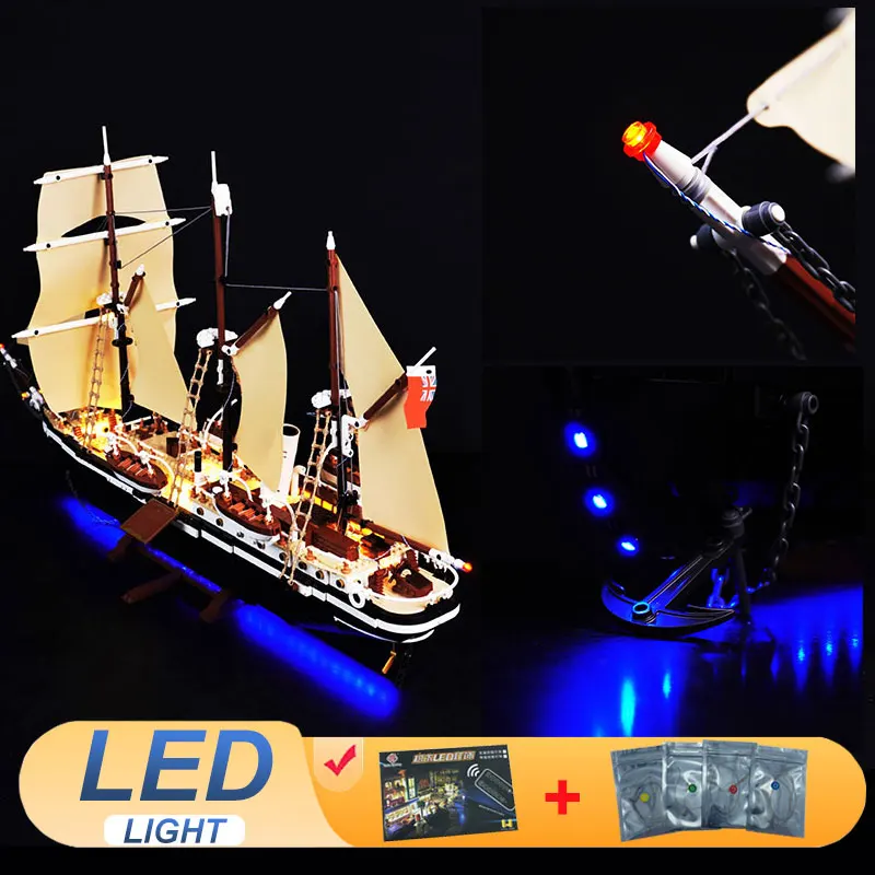 LED Light Kit For LEGO 10335 Icons The Endurance Ship Lamp Ideas DIY Gift (Not Include Building Blocks Bricks Kits Sets Model)
LED Light Kit For LEGO 10335 Icons The Endurance Ship Lamp Ideas DIY Gift (Not Include Building Blocks Bricks Kits Sets Model)