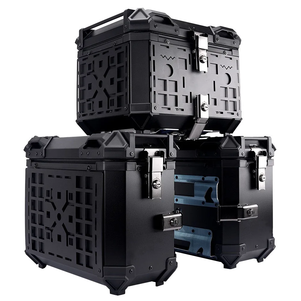 Universal Motorcycle Aluminum Alloy 35L/38L Side Box Waterproof Anti-collision Quick Assembly Disassembly Accessories
Universal Motorcycle Aluminum Alloy 35L/38L Side Box Waterproof Anti-collision Quick Assembly Disassembly Accessories