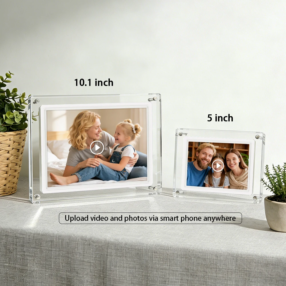 5/10 Inch IPS Screen 32GB Android Wifi Desk Digital Picture Frame Album Video Smart Picture Frame Acrylic Digital Photo Frame
5/10 Inch IPS Screen 32GB Android Wifi Desk Digital Picture Frame Album Video Smart Picture Frame Acrylic Digital Photo Frame