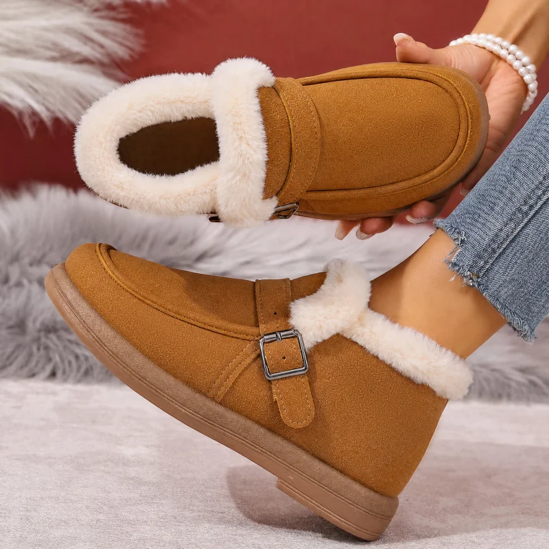 Fashion Women s Cotton Snow Boots Warm Plush Lining Thick Sole Anti Slip Outdoor Winter Casual Sports Shoes
Fashion Women s Cotton Snow Boots Warm Plush Lining Thick Sole Anti Slip Outdoor Winter Casual Sports Shoes