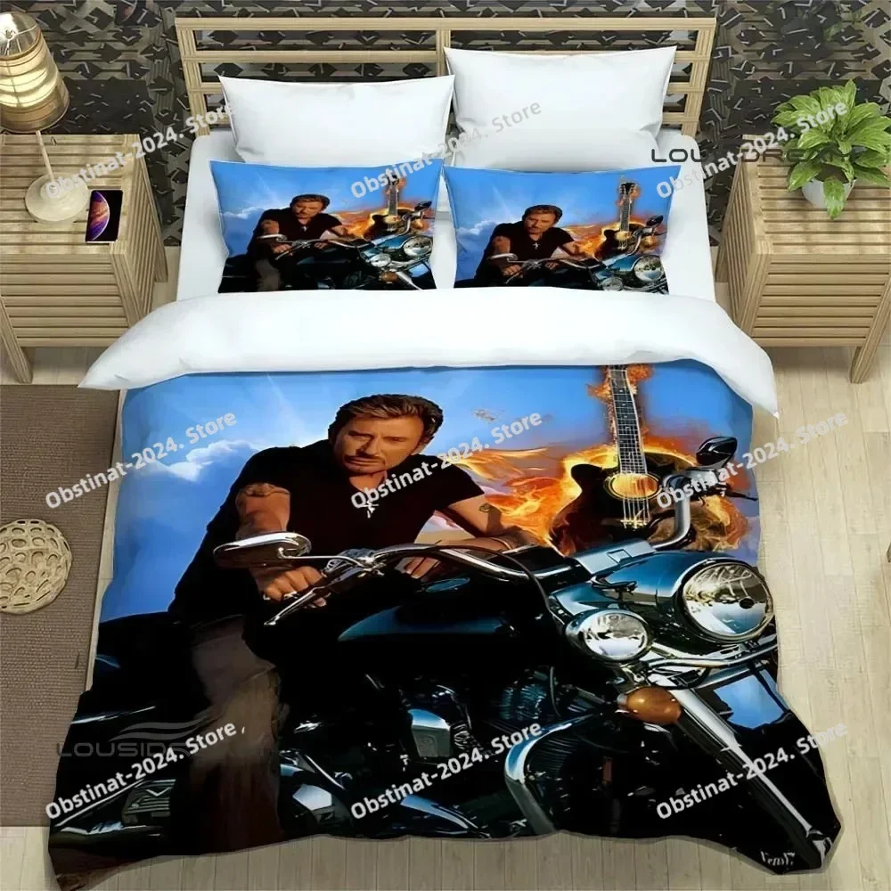 Rock star Johnny Hallyday Bedding Sets exquisite bed supplies set duvet cover bed comforter set bedding set luxury birthday gift
Rock star Johnny Hallyday Bedding Sets exquisite bed supplies set duvet cover bed comforter set bedding set luxury birthday gift