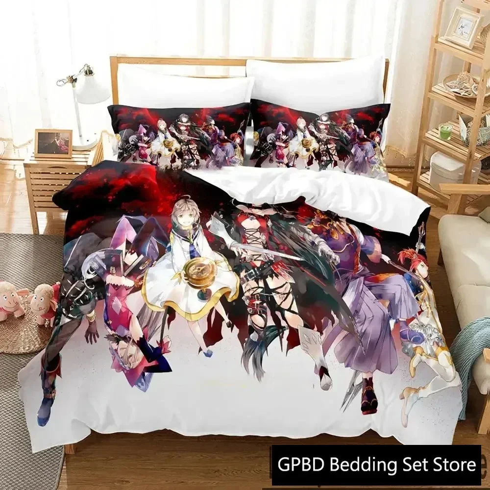 3D Print Tales of Berseria Comfortable Duvet Quilt Cover Pillowcase Bedding Set Children Bedroom Decoration Home Textile
3D Print Tales of Berseria Comfortable Duvet Quilt Cover Pillowcase Bedding Set Children Bedroom Decoration Home Textile