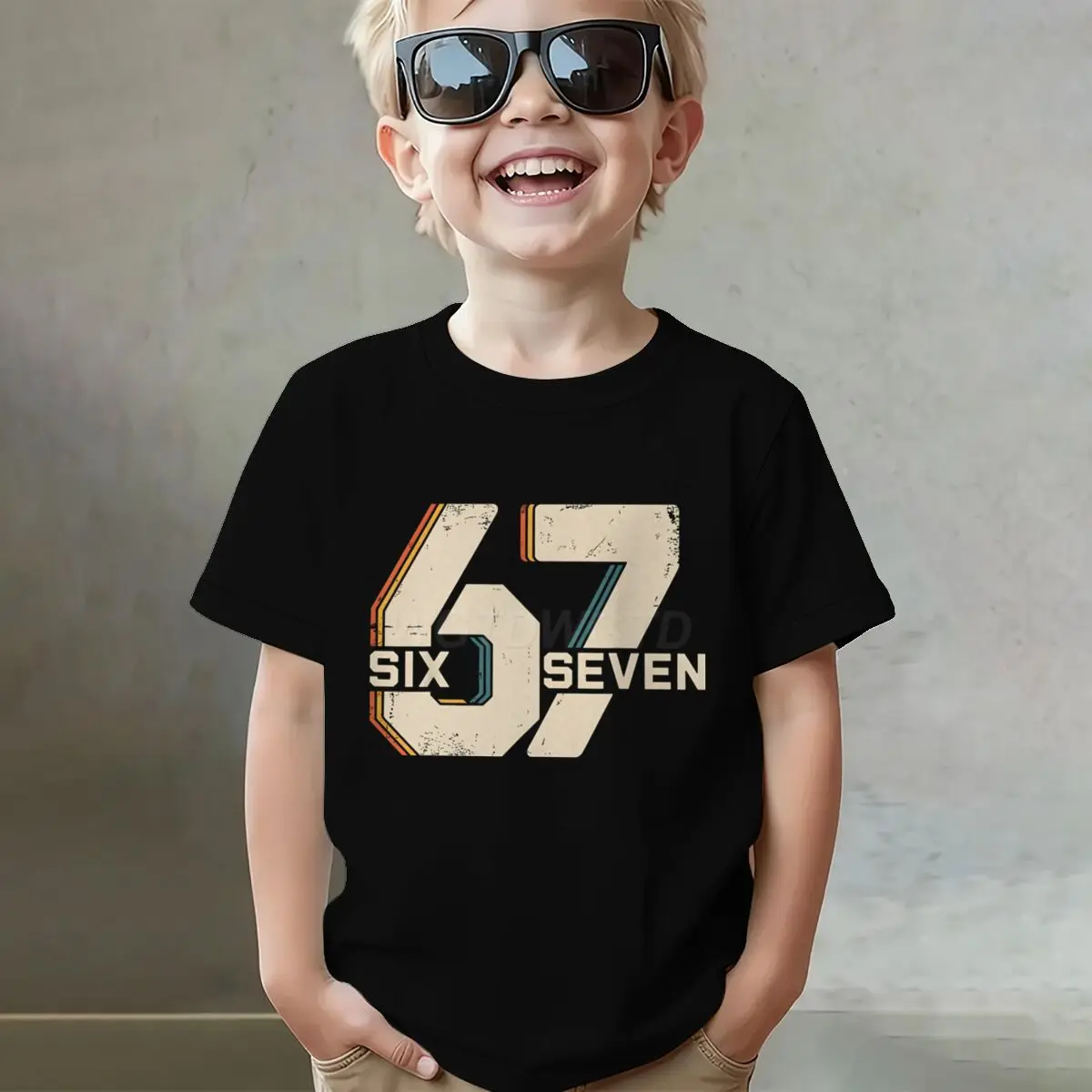 Toddler Six Seven 67 Meme T-shirt Vintage Number Print Graphic Soft Cotton Tee 6 7 Memes Girls Boys Fashion Casual T-shirt
Toddler Six Seven 67 Meme T-shirt Vintage Number Print Graphic Soft Cotton Tee 6 7 Memes Girls Boys Fashion Casual T-shirt