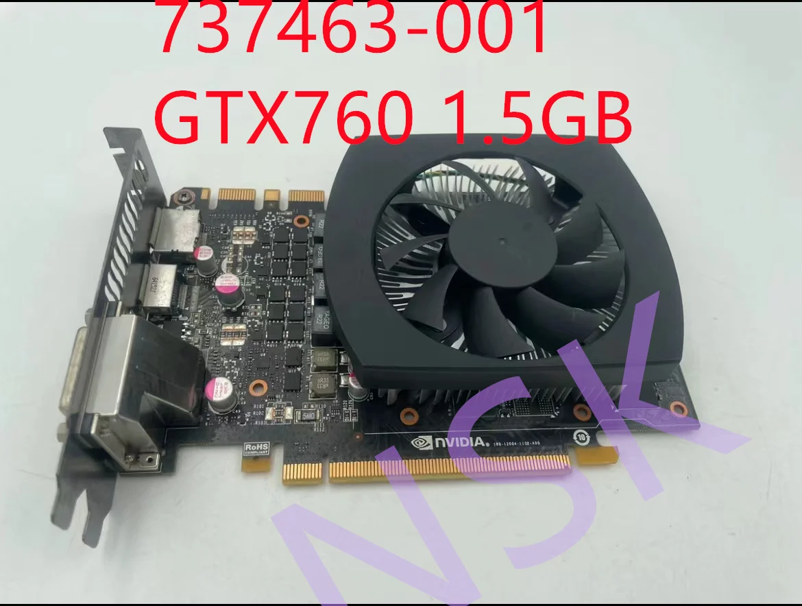 Оригинальная видеокарта 737463-001 для NVIDIA GeForce GTX 760 1,5 ГБ, 192bit GDDR5 GTX760 1,5 ГБ, видеокарта 100% Teste OK
Оригинальная видеокарта 737463-001 для NVIDIA GeForce GTX 760 1,5 ГБ, 192bit GDDR5 GTX760 1,5 ГБ, видеокарта 100% Teste OK