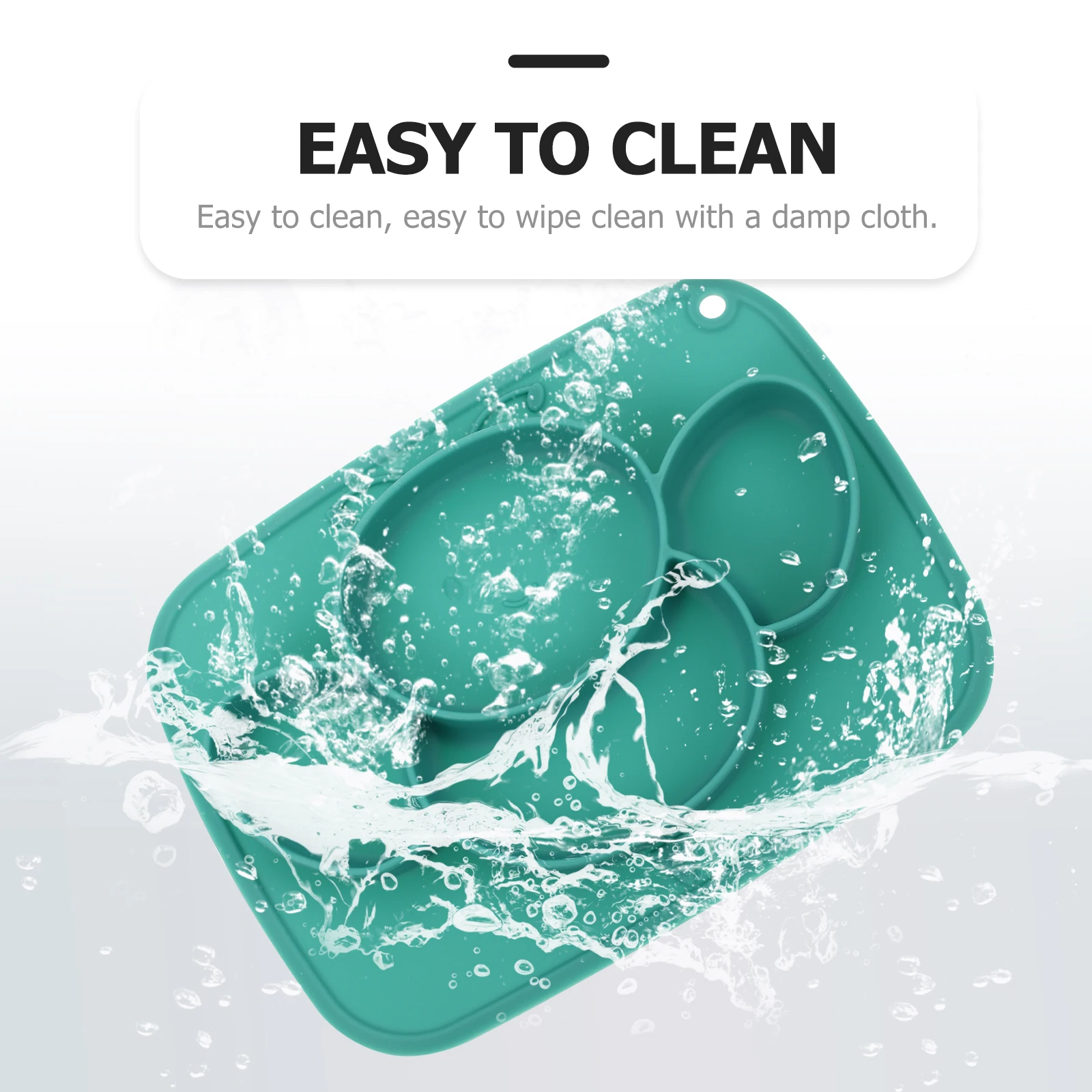 Silicone Baby Suction Plate Divided Design Kids Meal Dish Lightweight Portable Bowl For Toddler Self Feeding Strong Adsorption 
Silicone Baby Suction Plate Divided Design Kids Meal Dish Lightweight Portable Bowl For Toddler Self Feeding Strong Adsorption