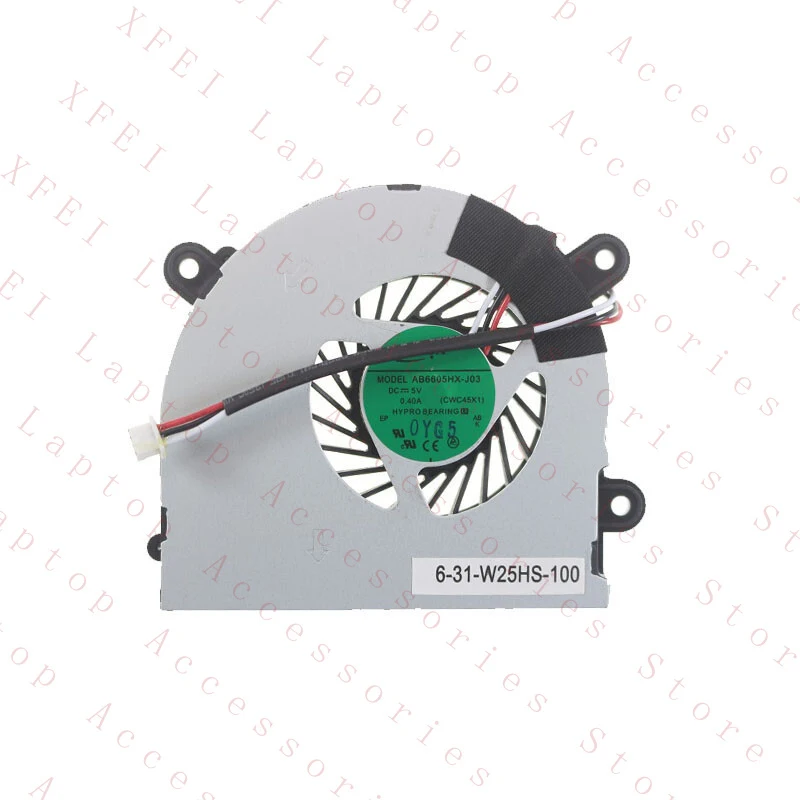 D New CPU Cooling Fan DC5V 0.40A 3Pin for For MSI S6000 X600 for CLEVO 7872 C4500
D New CPU Cooling Fan DC5V 0.40A 3Pin for For MSI S6000 X600 for CLEVO 7872 C4500
