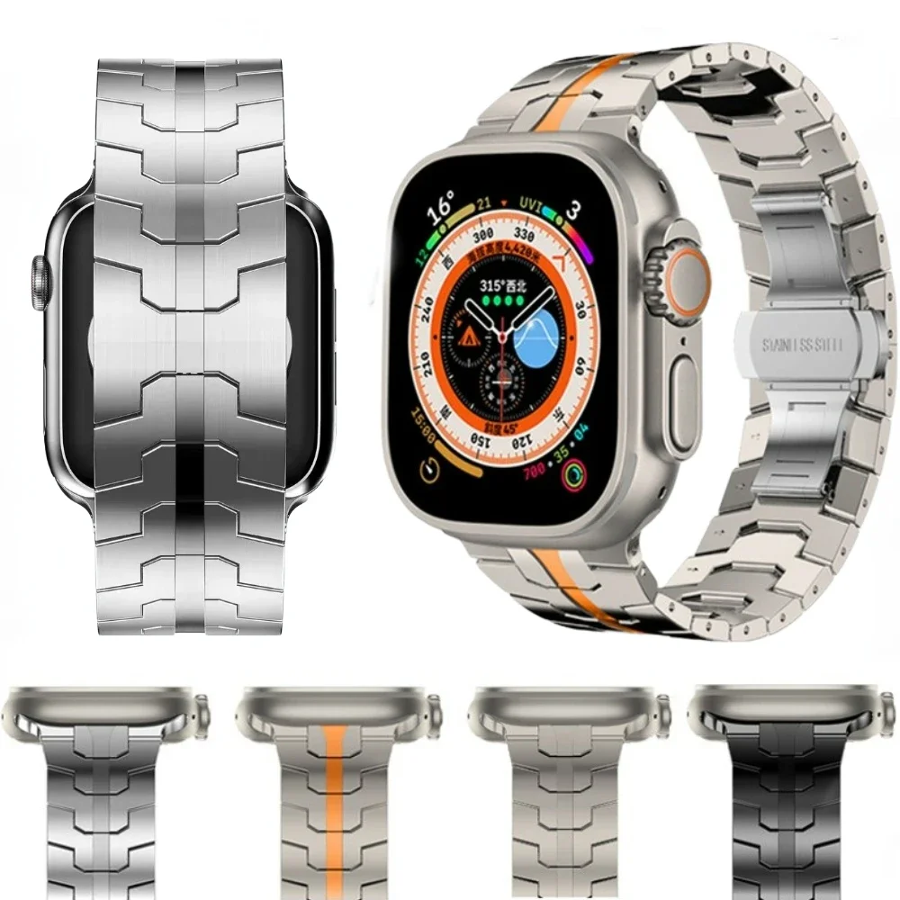 Металлический ремешок для Apple Watch Ultra 49 мм 45 мм 41 мм 44 мм 40 мм 42 мм 46 мм Браслет Iron Man iWatch Series 10 9 Ultra 8 7 6 5 SE
Металлический ремешок для Apple Watch Ultra 49 мм 45 мм 41 мм 44 мм 40 мм 42 мм 46 мм Браслет Iron Man iWatch Series 10 9 Ultra 8 7 6 5 SE