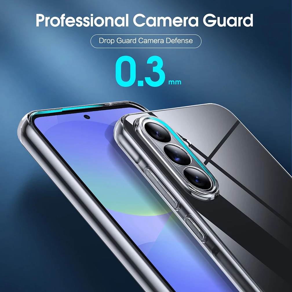 Ultra Thin Soft Silicone Case For Samsung Galaxy A55 A35 A25 A15 A05S A05 4G 5G Transparent Clear Slim Cover A 55 35 25 15 Shell
Ultra Thin Soft Silicone Case For Samsung Galaxy A55 A35 A25 A15 A05S A05 4G 5G Transparent Clear Slim Cover A 55 35 25 15 Shell