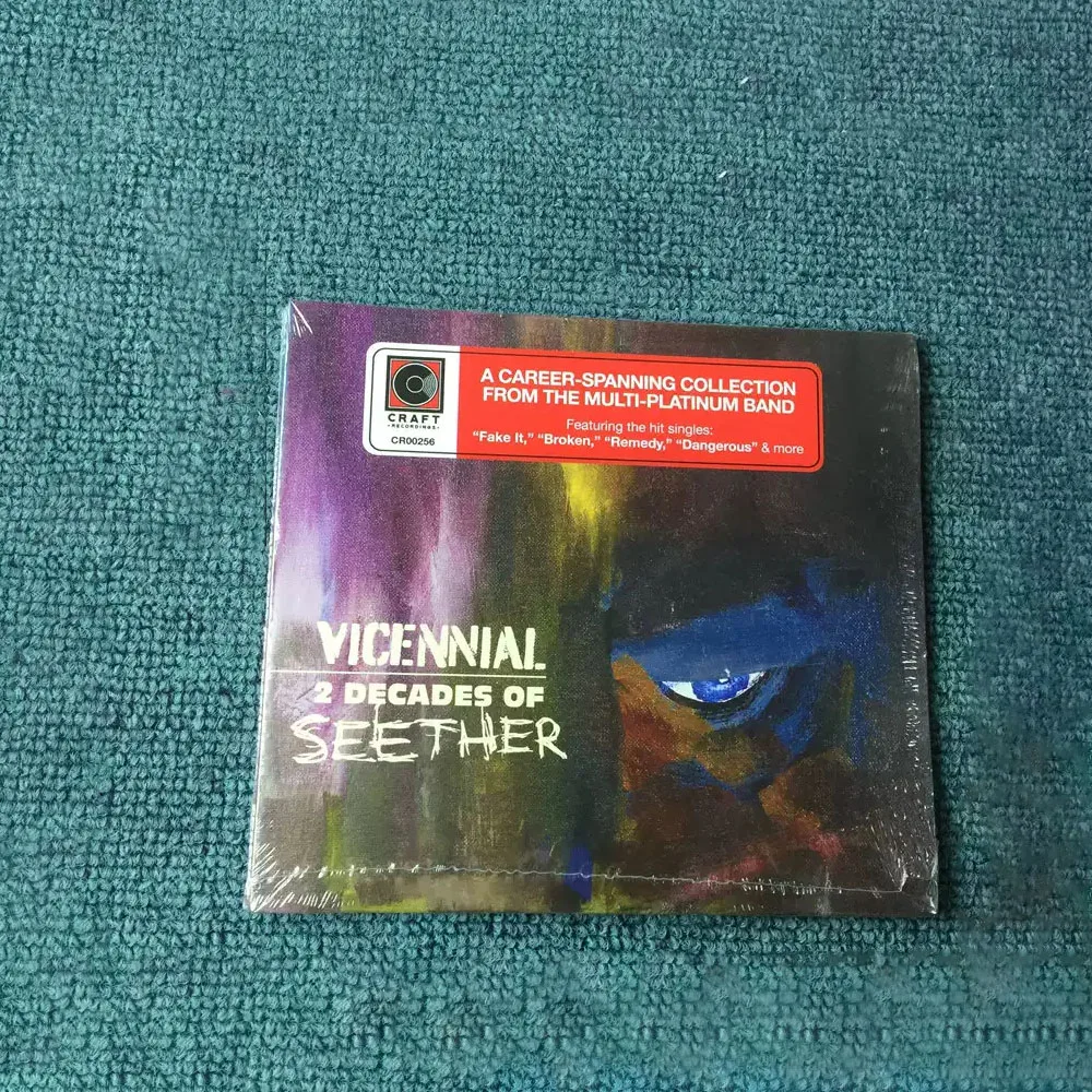 CD 'Vicennial: 2 Decades of Seether' Was Released in 2021, Featuring Tracks Like 'Broken' and 'Fake It Remedy'.
CD 'Vicennial: 2 Decades of Seether' Was Released in 2021, Featuring Tracks Like 'Broken' and 'Fake It Remedy'.