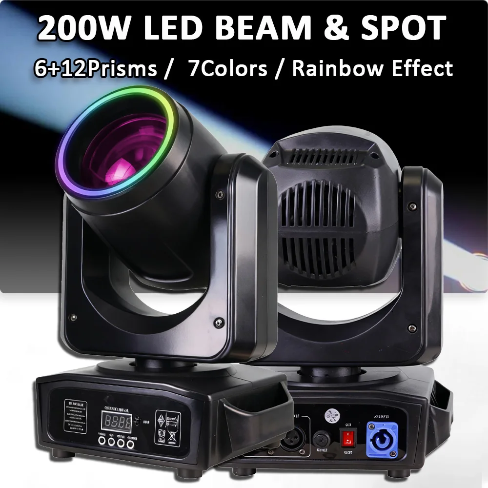 YUER Arrival 200 Вт светодиодный луч с подвижной головкой точечное освещение Радуга для свадьбы, ночного клуба, театра, DJ, дискотеки, лампы для вечеринки, 7R Performance
YUER Arrival 200 Вт светодиодный луч с подвижной головкой точечное освещение Радуга для свадьбы, ночного клуба, театра, DJ, дискотеки, лампы для вечеринки, 7R Performance