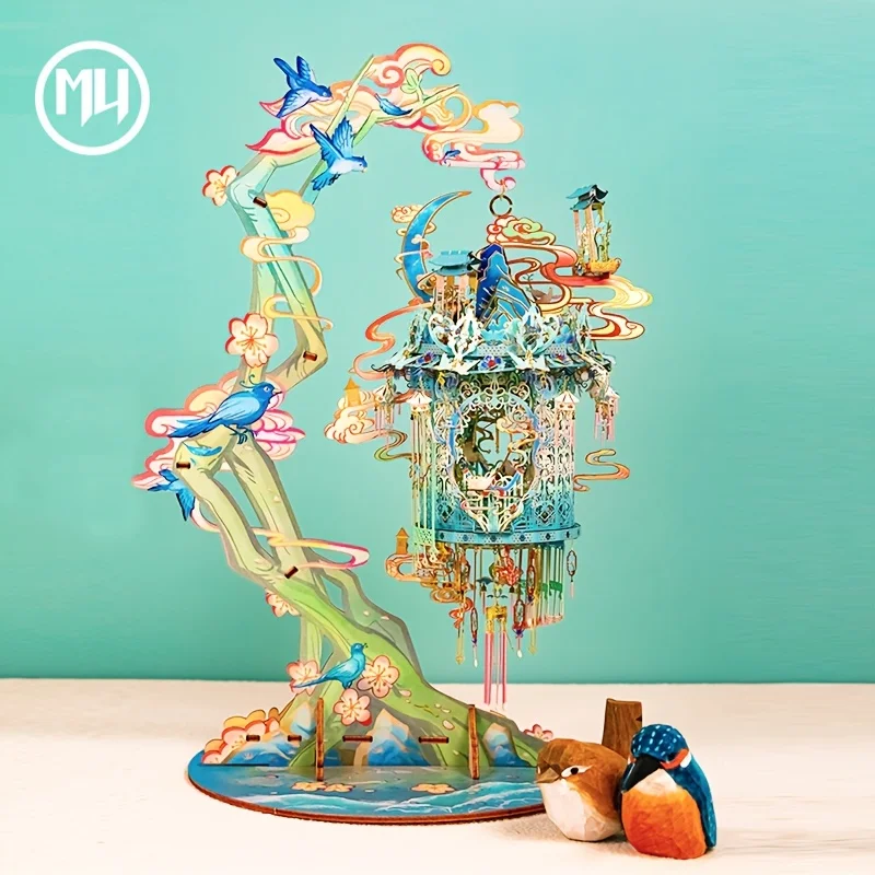 MY Magpie фонарь 3D металлическая сборка модель Пазлы ручной работы сделай сам праздничные подарки друзьям изысканные настольные украшения
MY Magpie фонарь 3D металлическая сборка модель Пазлы ручной работы сделай сам праздничные подарки друзьям изысканные настольные украшения